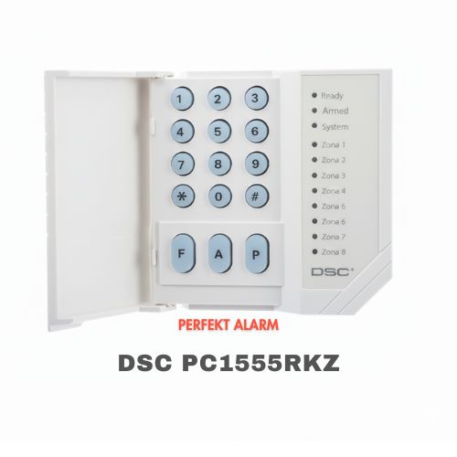 DSC PC1555RKZ LED-es kezelőegység